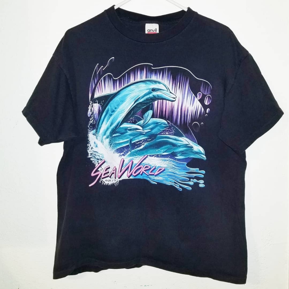 Vintage Sea World Single Stitch Tee